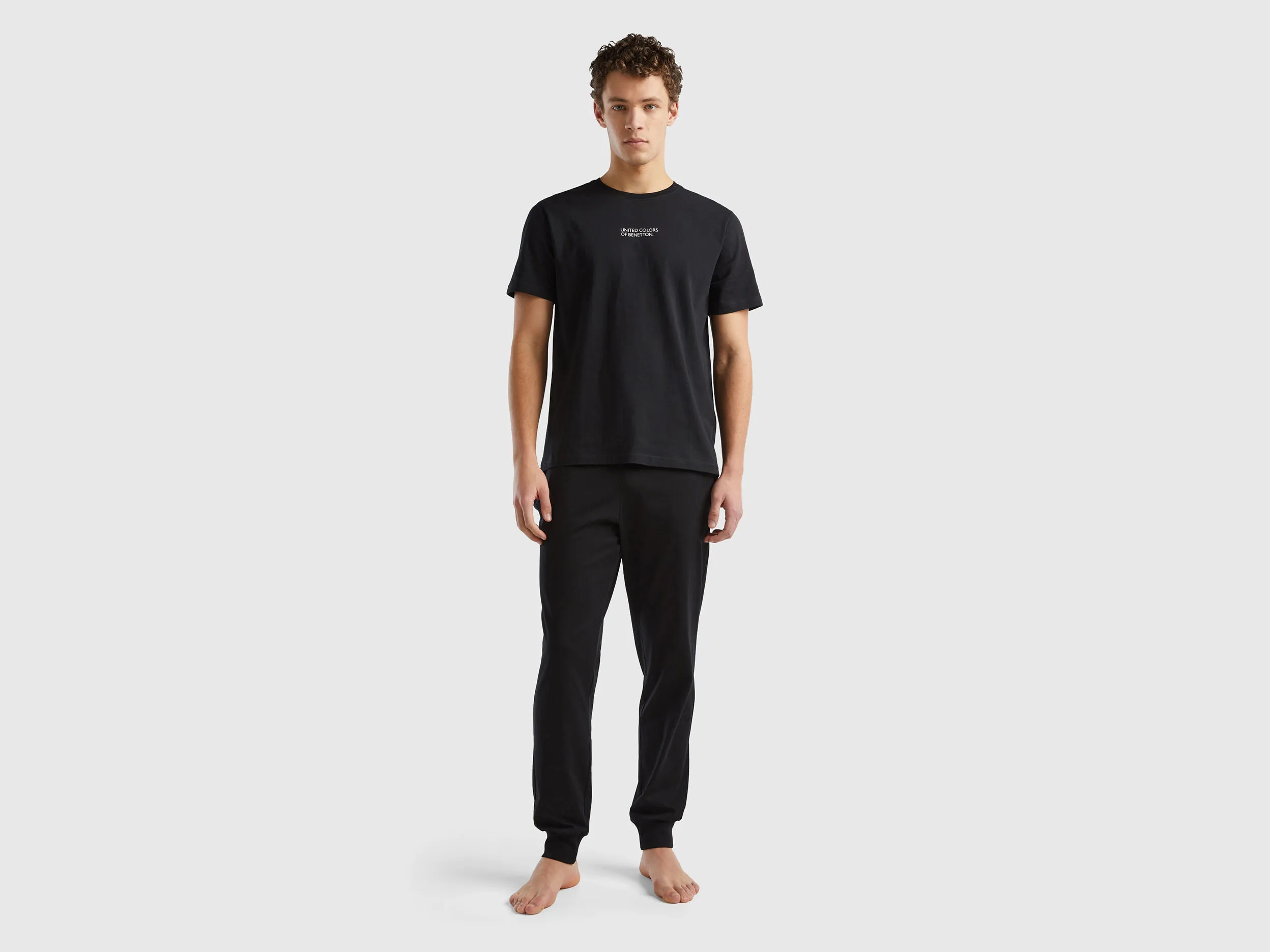 Pantalón con elástico con logotipo