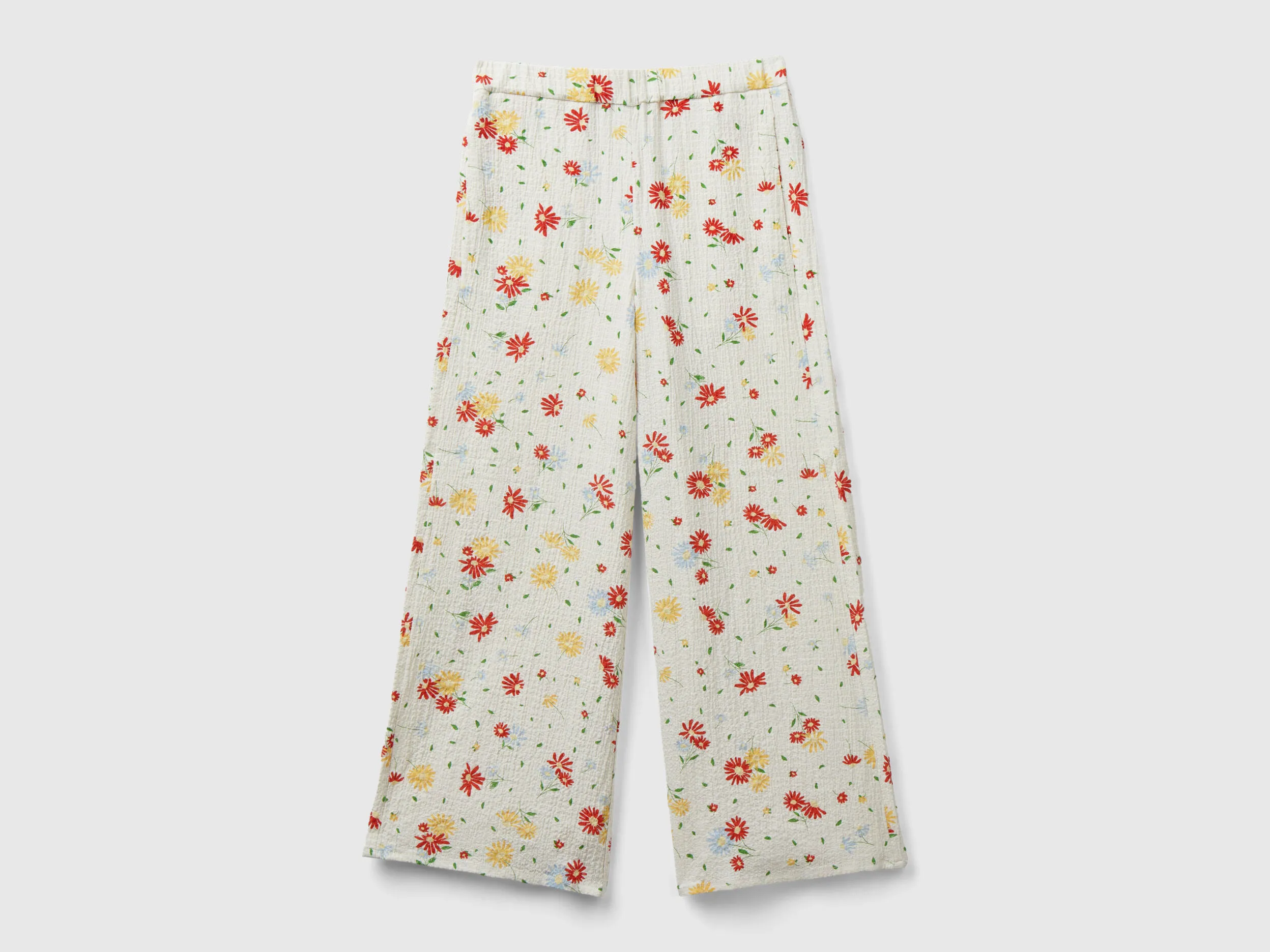 Pantalón ligero de flores