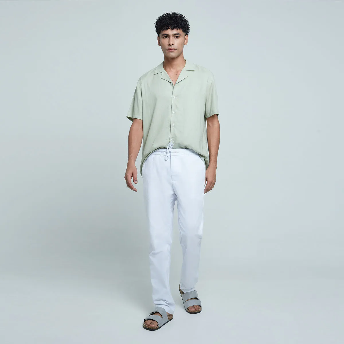 Pantalon Casual Con Bolsillos