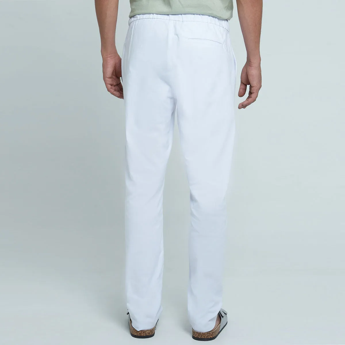 Pantalon Casual Con Bolsillos