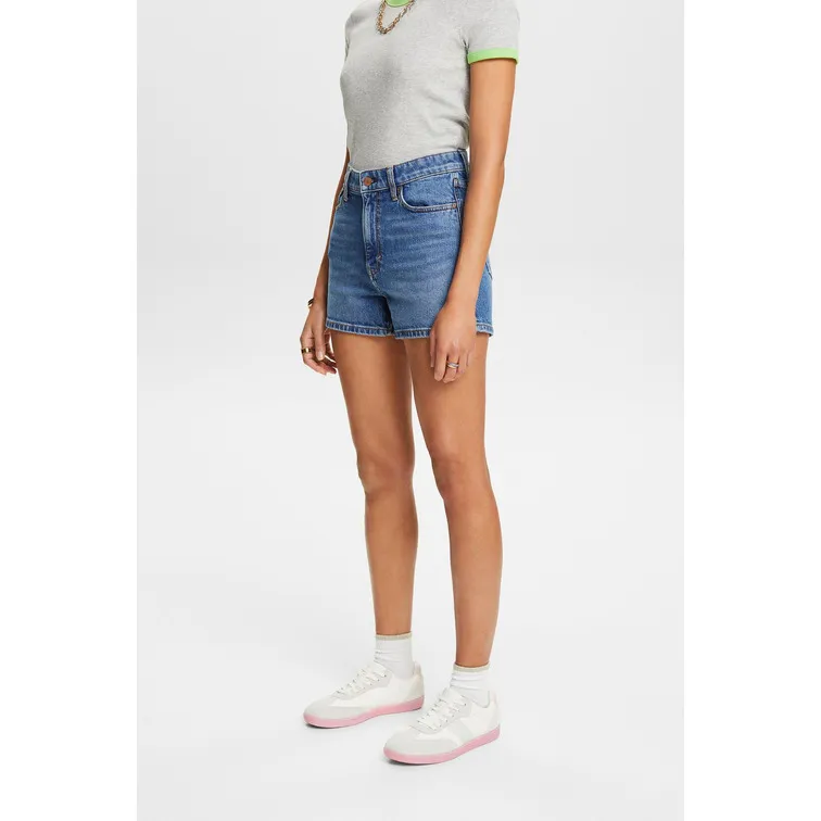 PANTALÓN CORTO DE TIRO ALTO MUJER ESPRIT