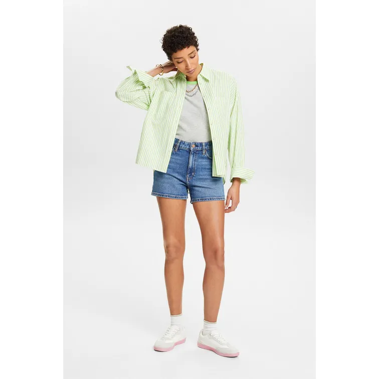 PANTALÓN CORTO DE TIRO ALTO MUJER ESPRIT