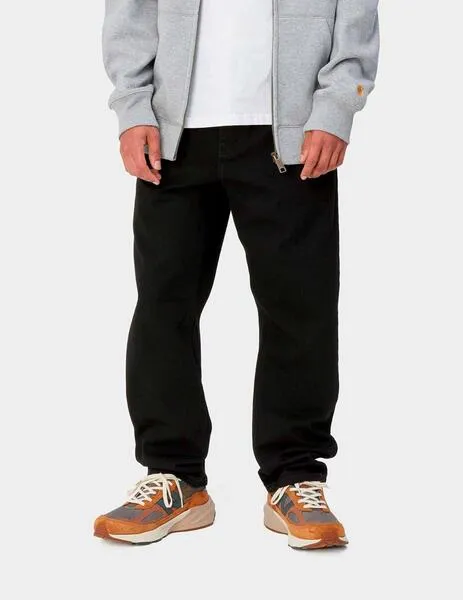 PANTALóN CARHARTT NEWEL  BLACK ONE WASH
