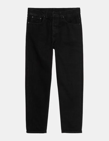 PANTALóN CARHARTT NEWEL  BLACK ONE WASH