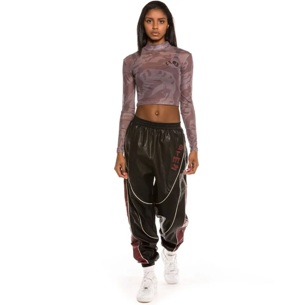 Pantalón Chica Grimey Call Of Yore Girl PU FW20 Black