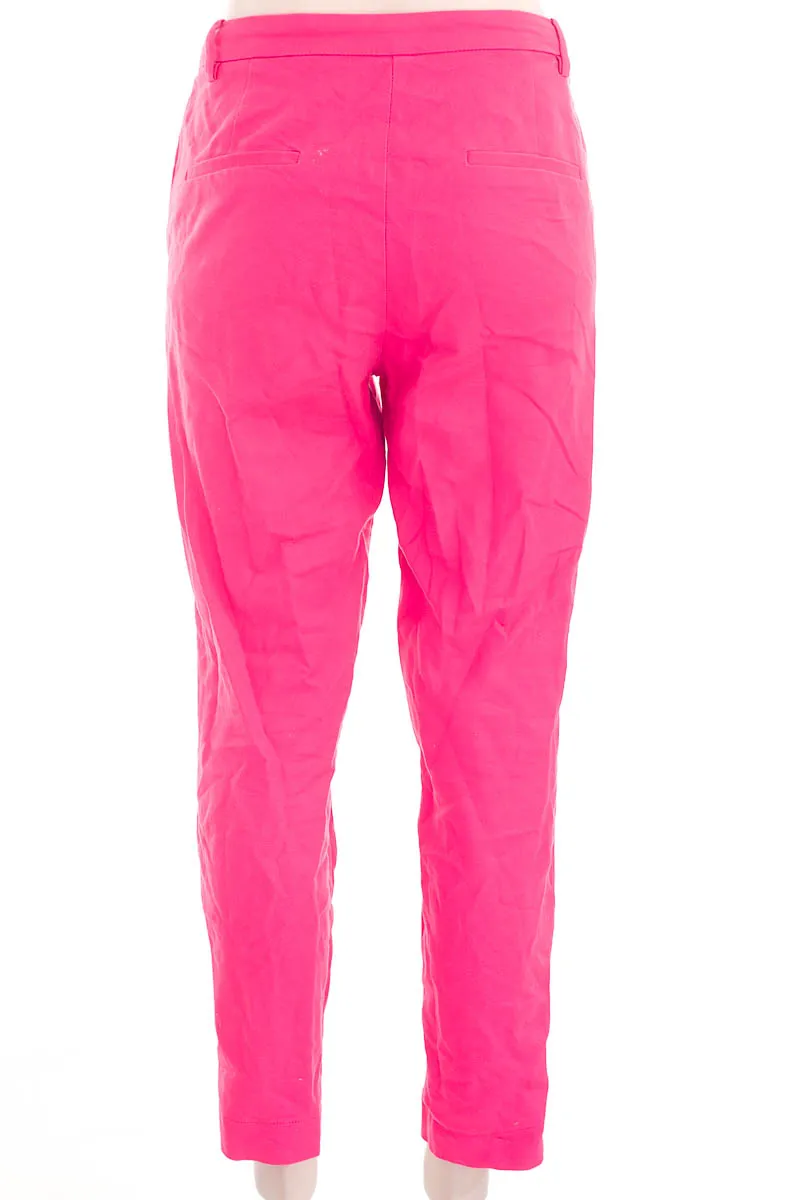 PANTALóN COLOR FUCSIA  ZARA