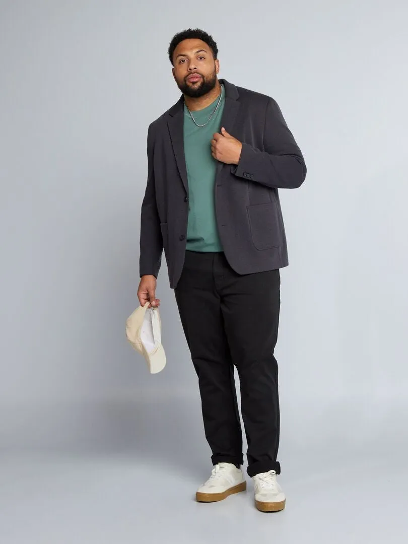 PANTALóN CON 5 BOLSILLOS FITTED L34  NEGRO
