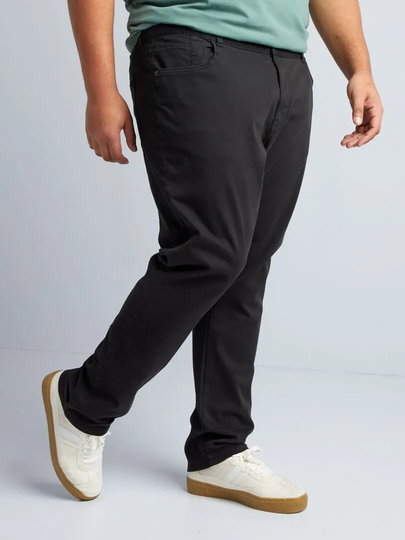 PANTALóN CON 5 BOLSILLOS FITTED L34  NEGRO