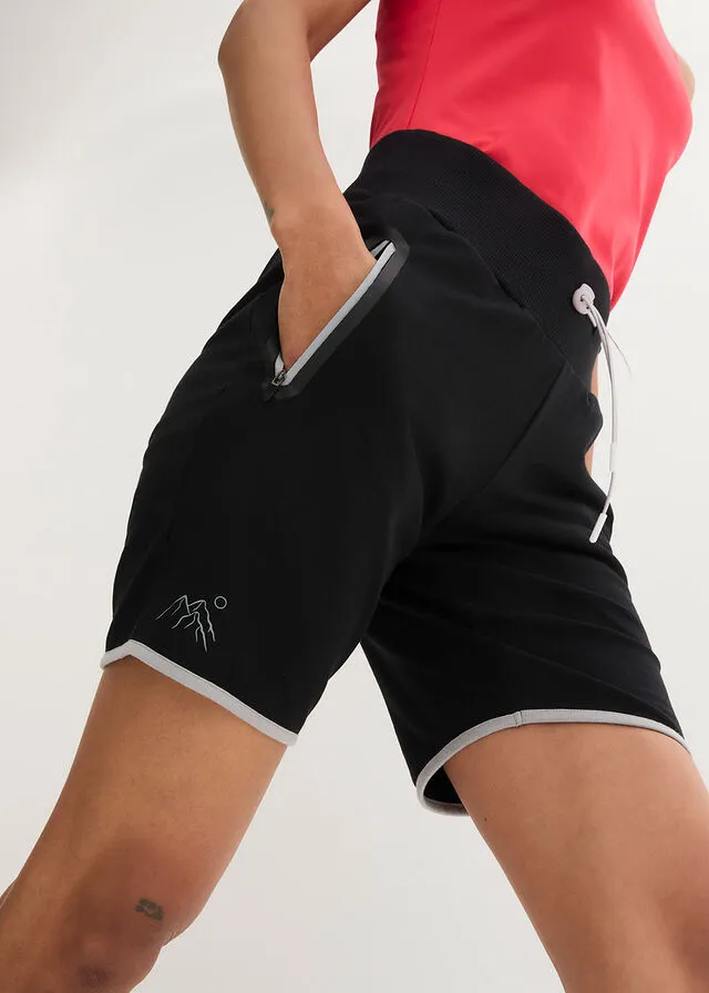 Pantalón corto funcional Negro