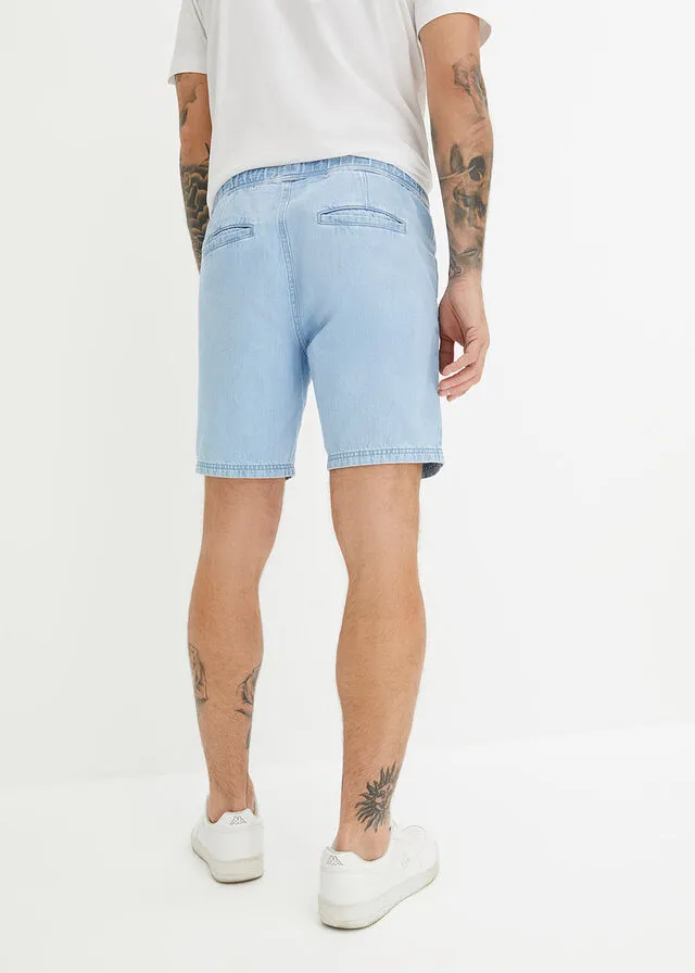 Pantalón corto vaquero azul hielo denim