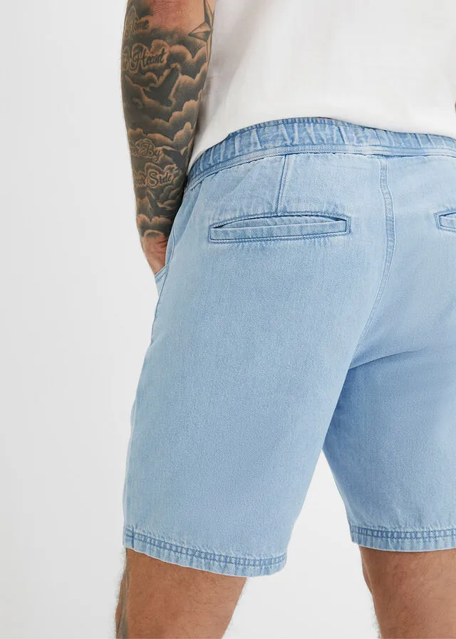 Pantalón corto vaquero azul hielo denim