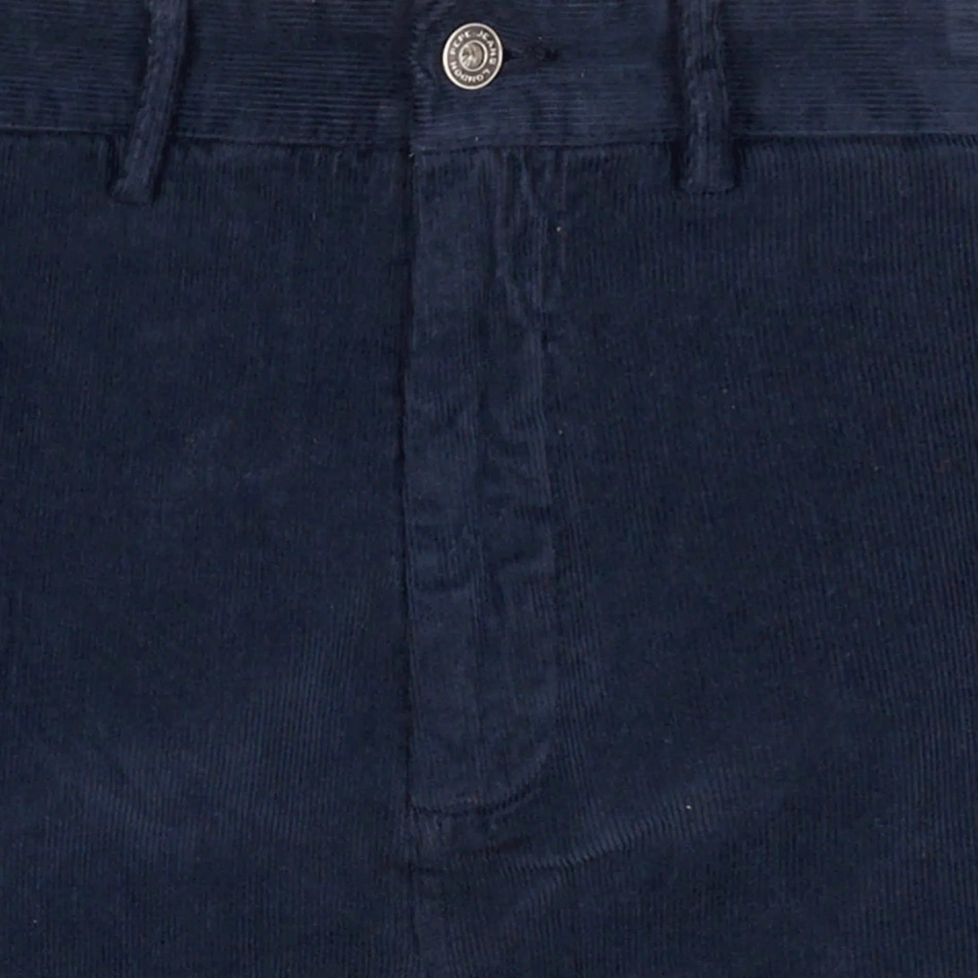 Pantalón de pinzas slim en azul