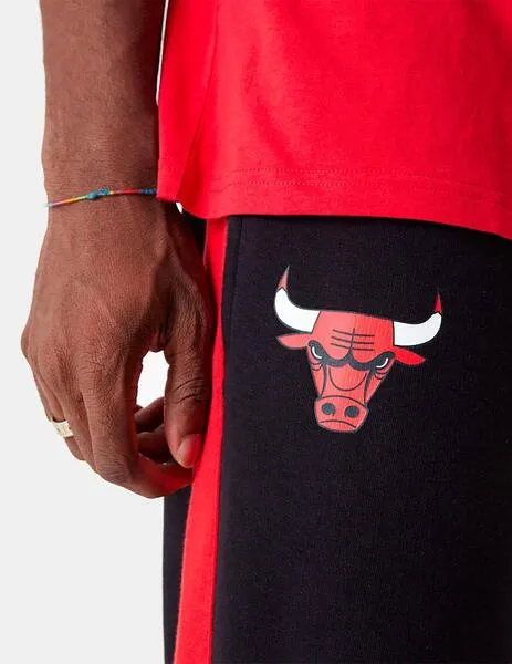 PANTALóN NEW ERA COLOUR BLOCK CHICAGO BULLS  BLACK