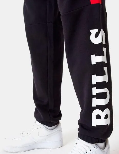 PANTALóN NEW ERA COLOUR BLOCK CHICAGO BULLS  BLACK