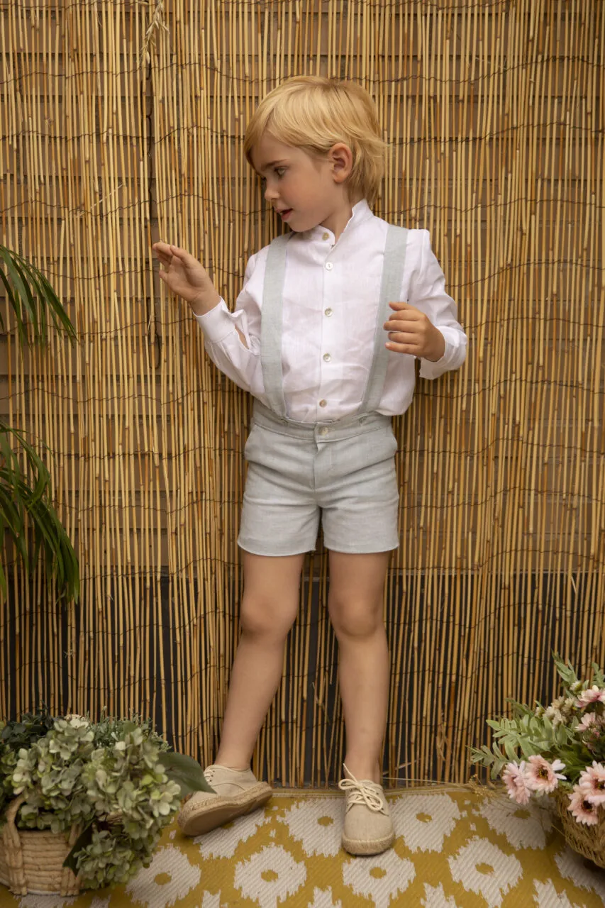 Pantalón Yago con tirantes para peques