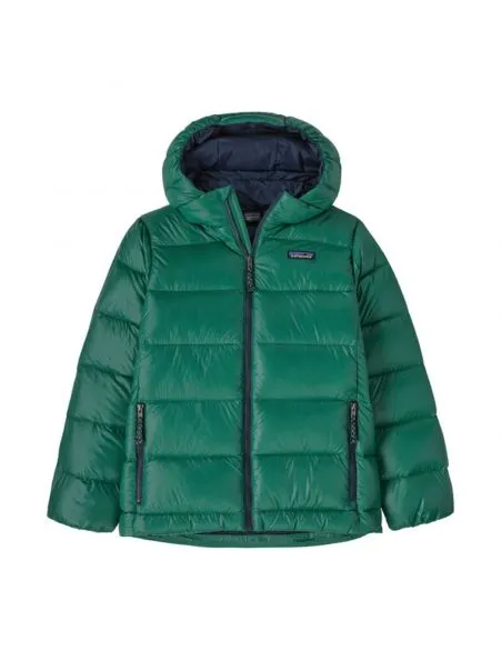 PATAGONIA CHAQUETA HILOFT DOWN SWEATER HOODY JUNIOR CONIFER GREEN