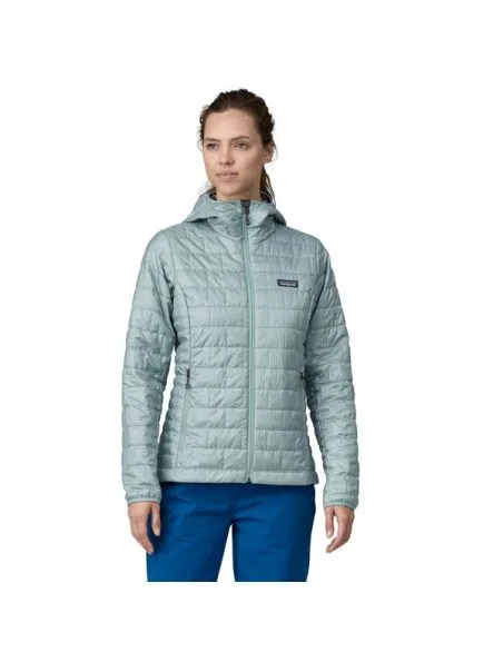 PATAGONIA Chaqueta Nano Puff Hoody Mujer Thermal Blue