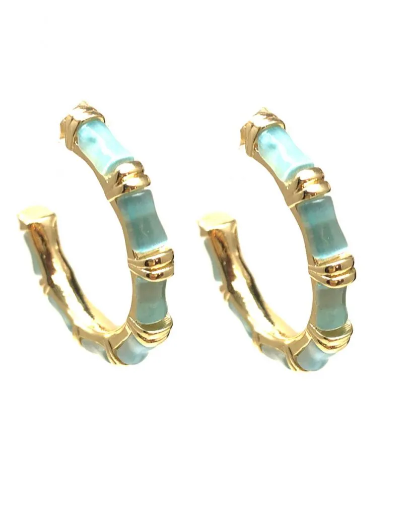PENDIENTES MUJER CON AROS DECORADOS CON PIEDRAS DE COLOR