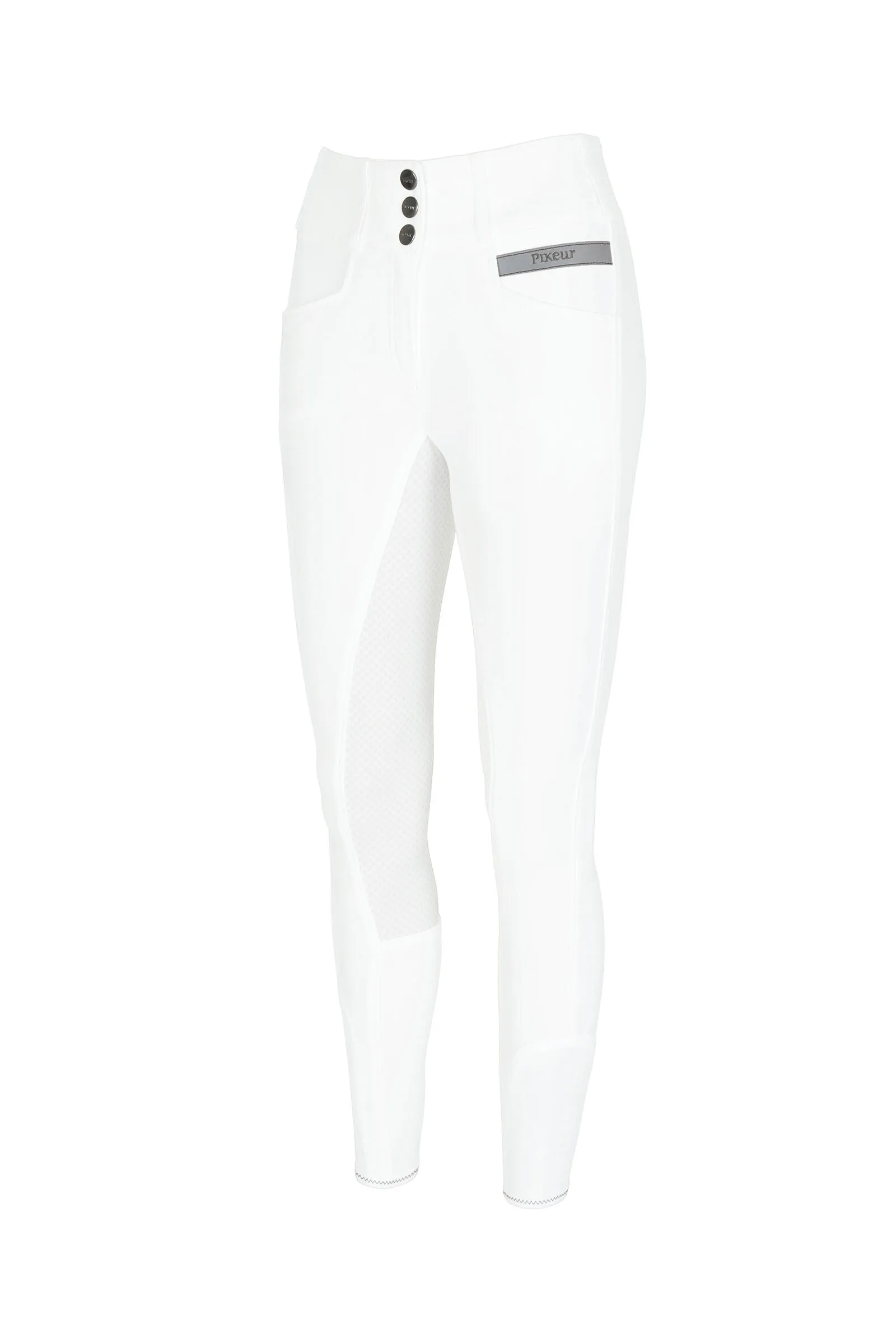 Pikeur Pantalones de Montar con Asiento Completo Blancos Candela Grip