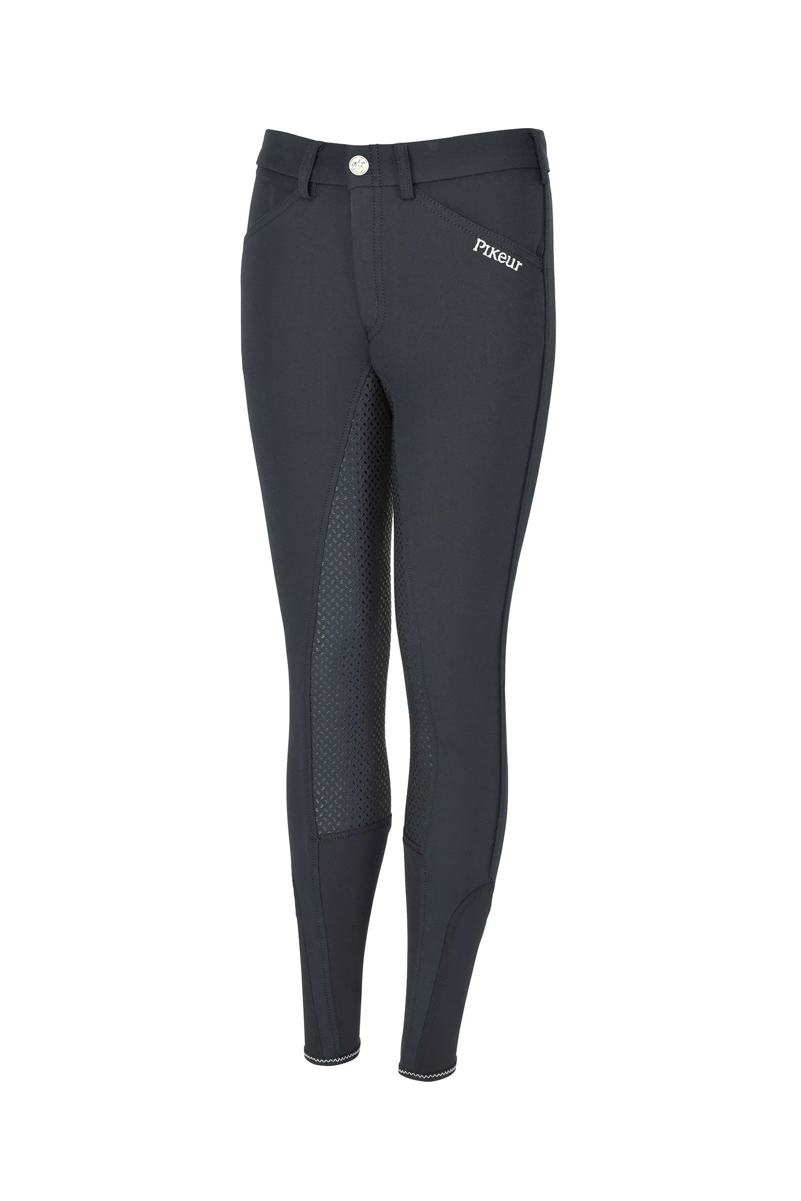 Pikeur Pantalones de Montar con Asiento Completo para Niños Braddy Grip