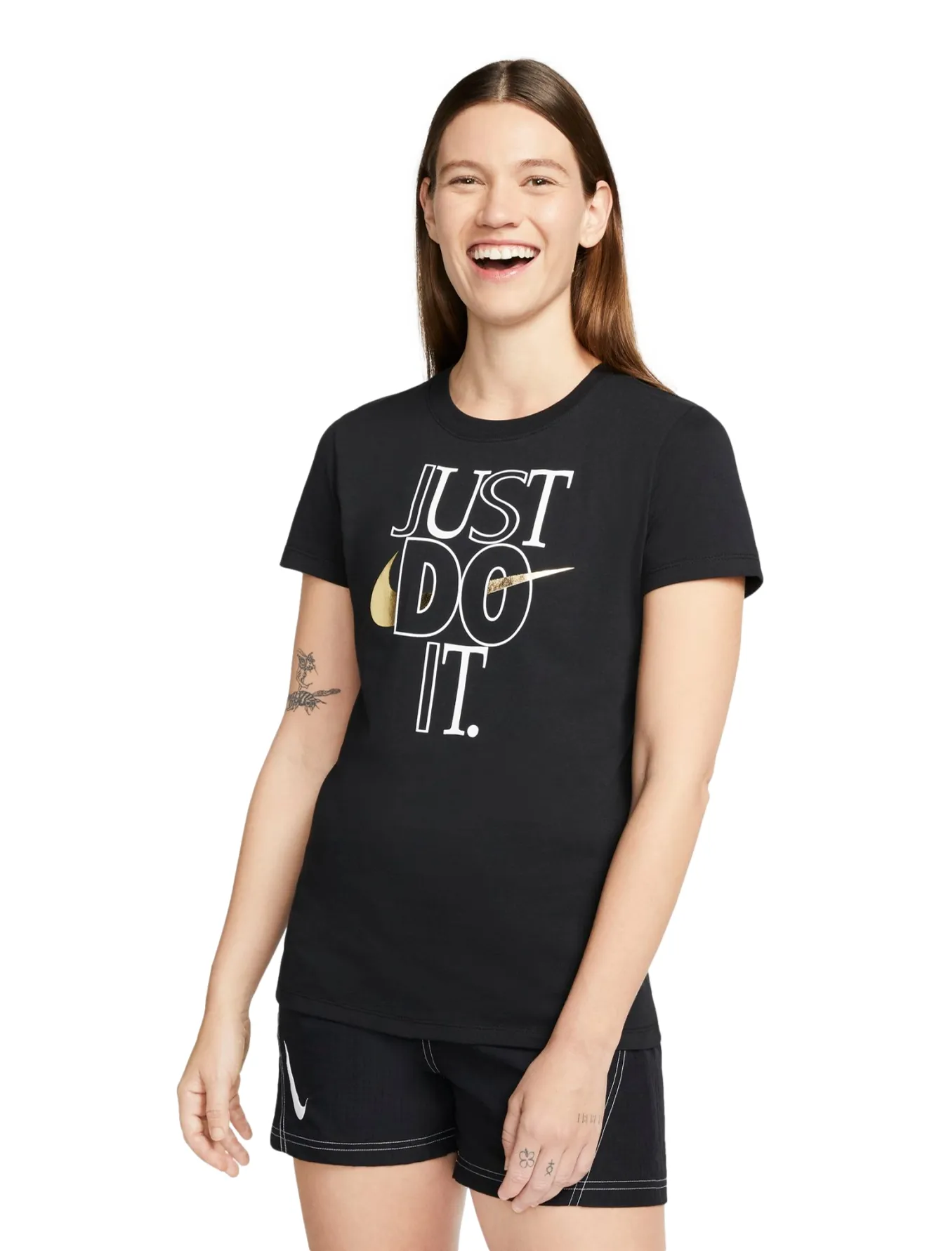 Playera Nike Sportswear Shine Jdi Para Mujer