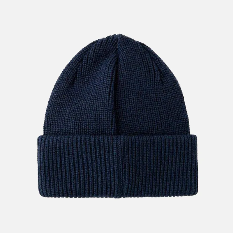 POLAR PSS22DFMBNNVY DOUBLE FOLD MERINO BEANIE