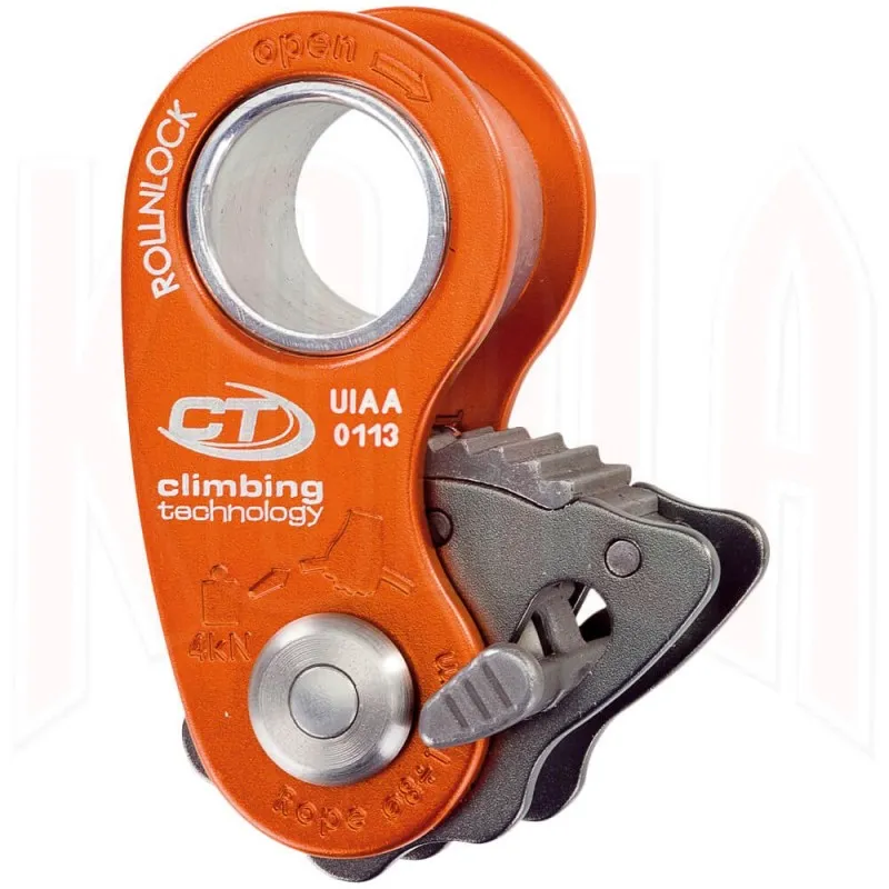 Polea / Bloqueador ROLLNLOCK Climbing Tecnology