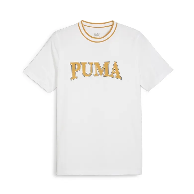 PUMA SQUAD Big Graphic Tee "White"