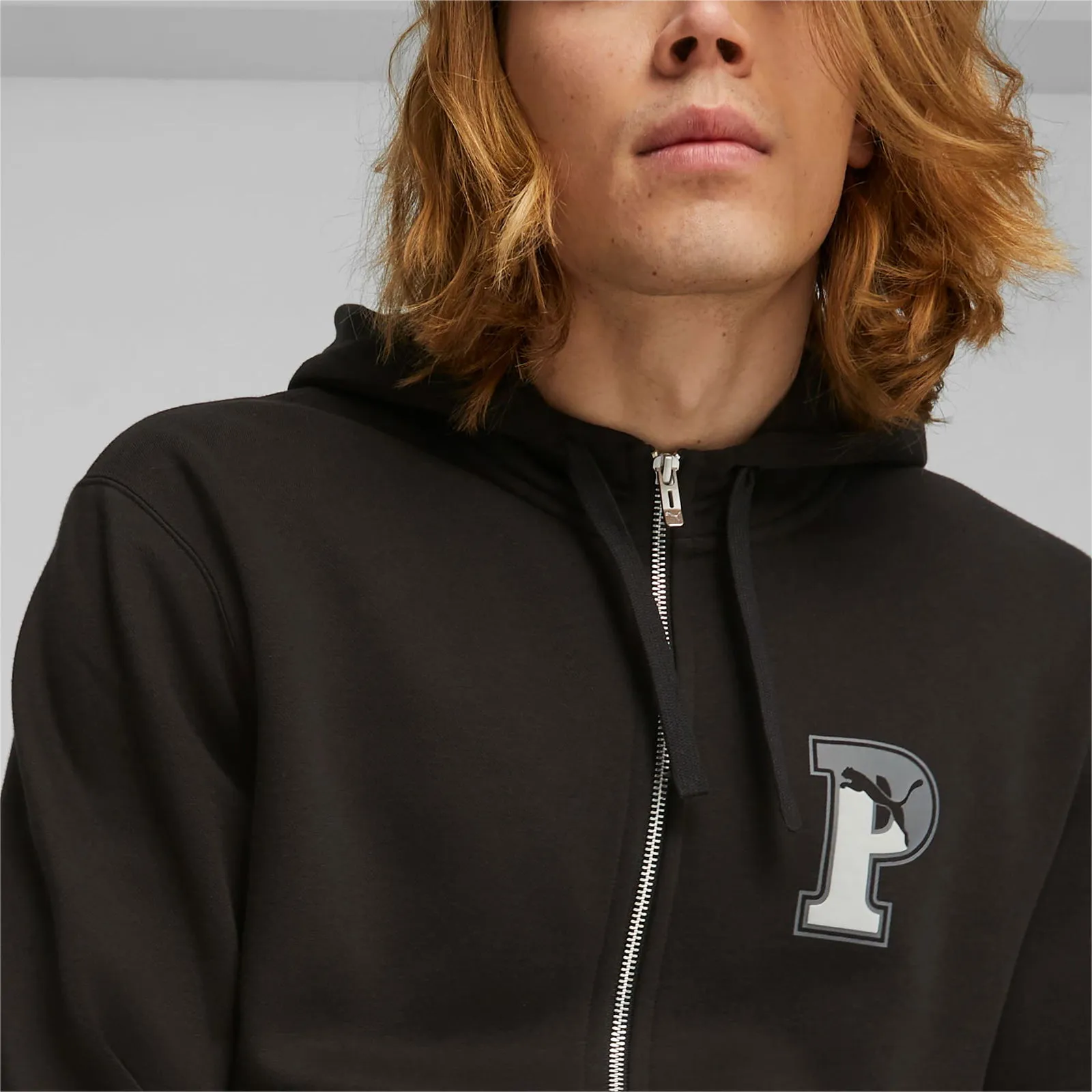 Puma SQUAD Kapuzenjacke Herren, Schwarz, Größe: L, Kleidung