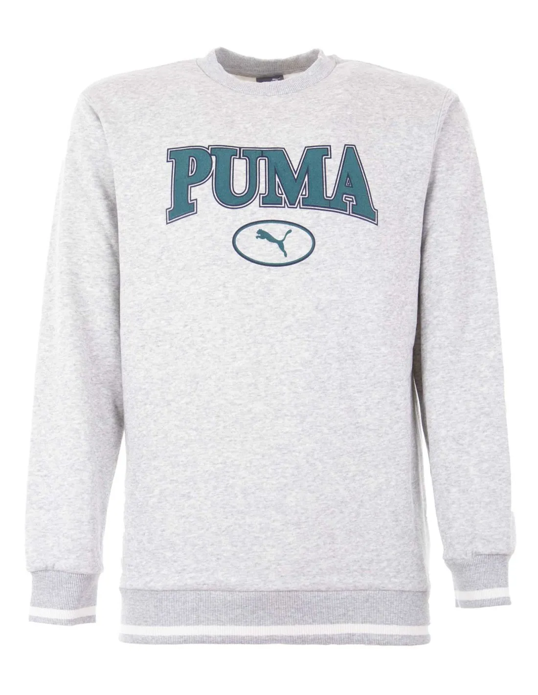 PUMA  SUDADERA GRIS SQUAD CREW 676016 04 HOMBRE
