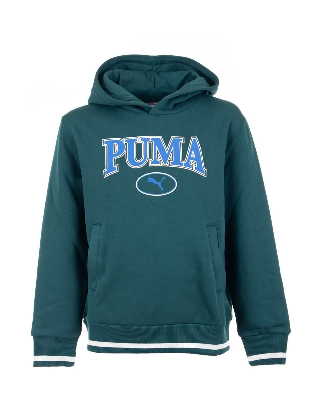 PUMA  SUDADERA VERDE PUMA SQUAD 676356 01 NIñO/A