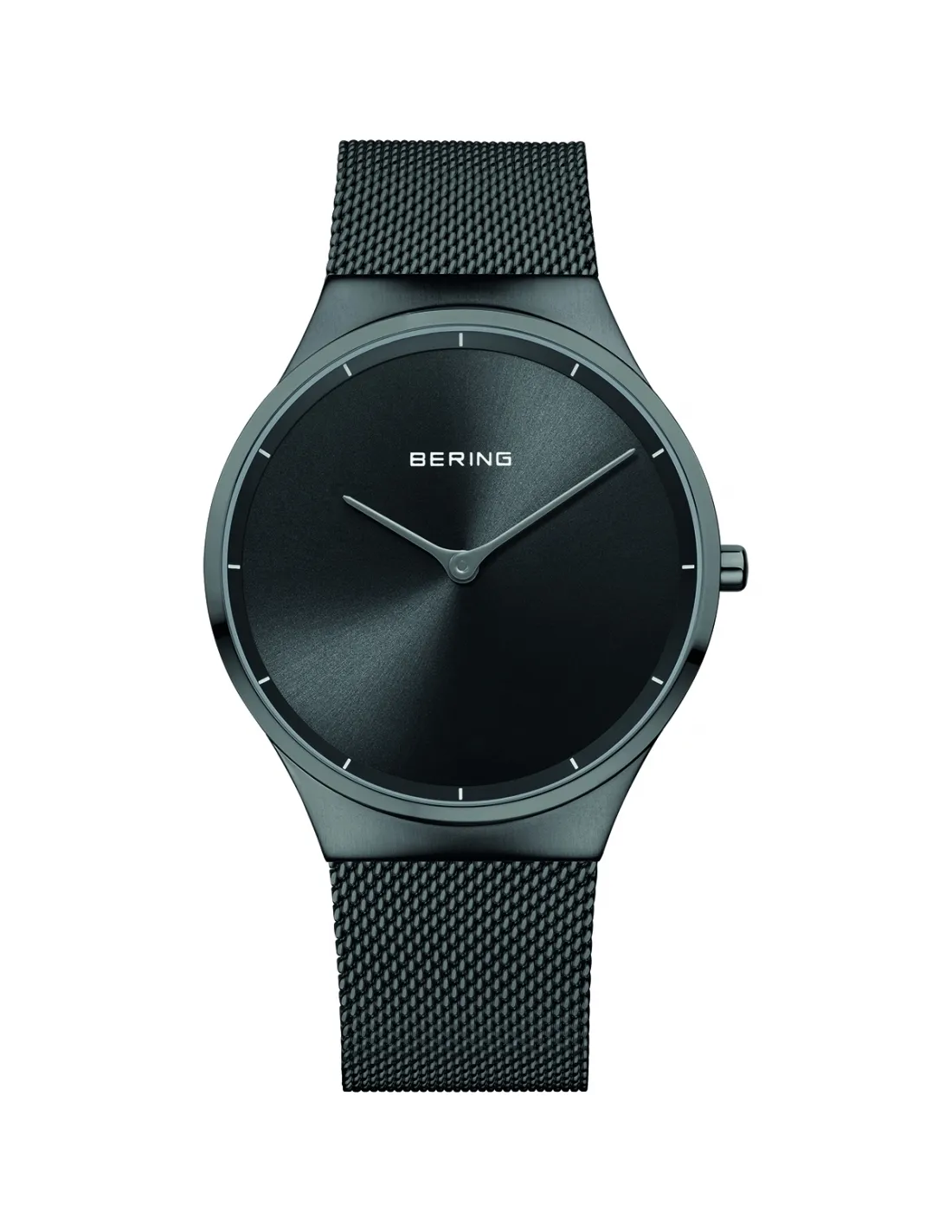 Reloj Bering Minimalista hombre Negro/Negro
