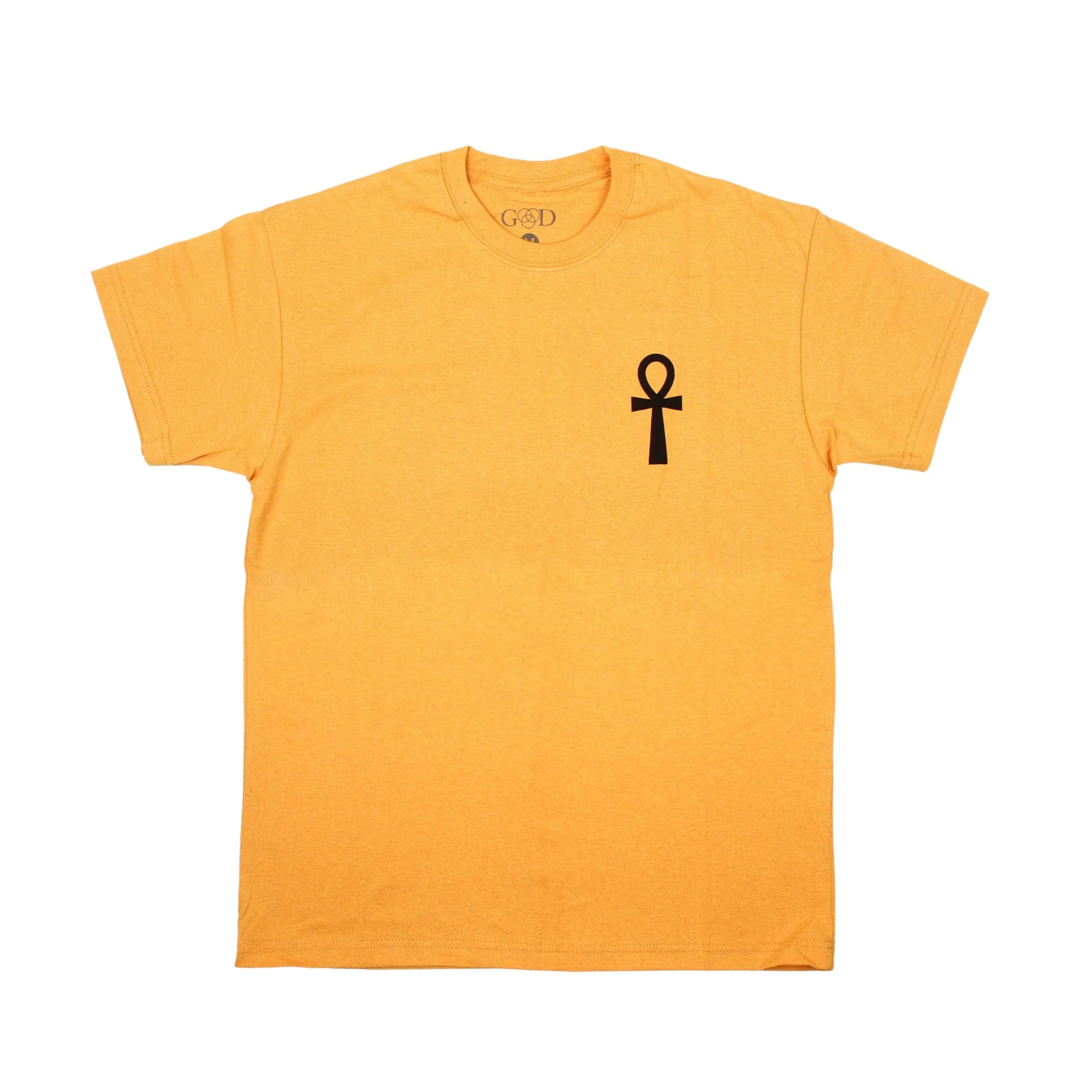 Remera Good God Horus Amarillo