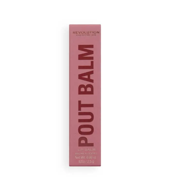 REVOLUTION  BáLSAMO LABIAL POUT BALM  ROSE SHINE