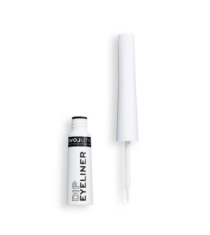 REVOLUTION RELOVE  DELINEADOR LíQUIDO DIP EYELINER  WHITE