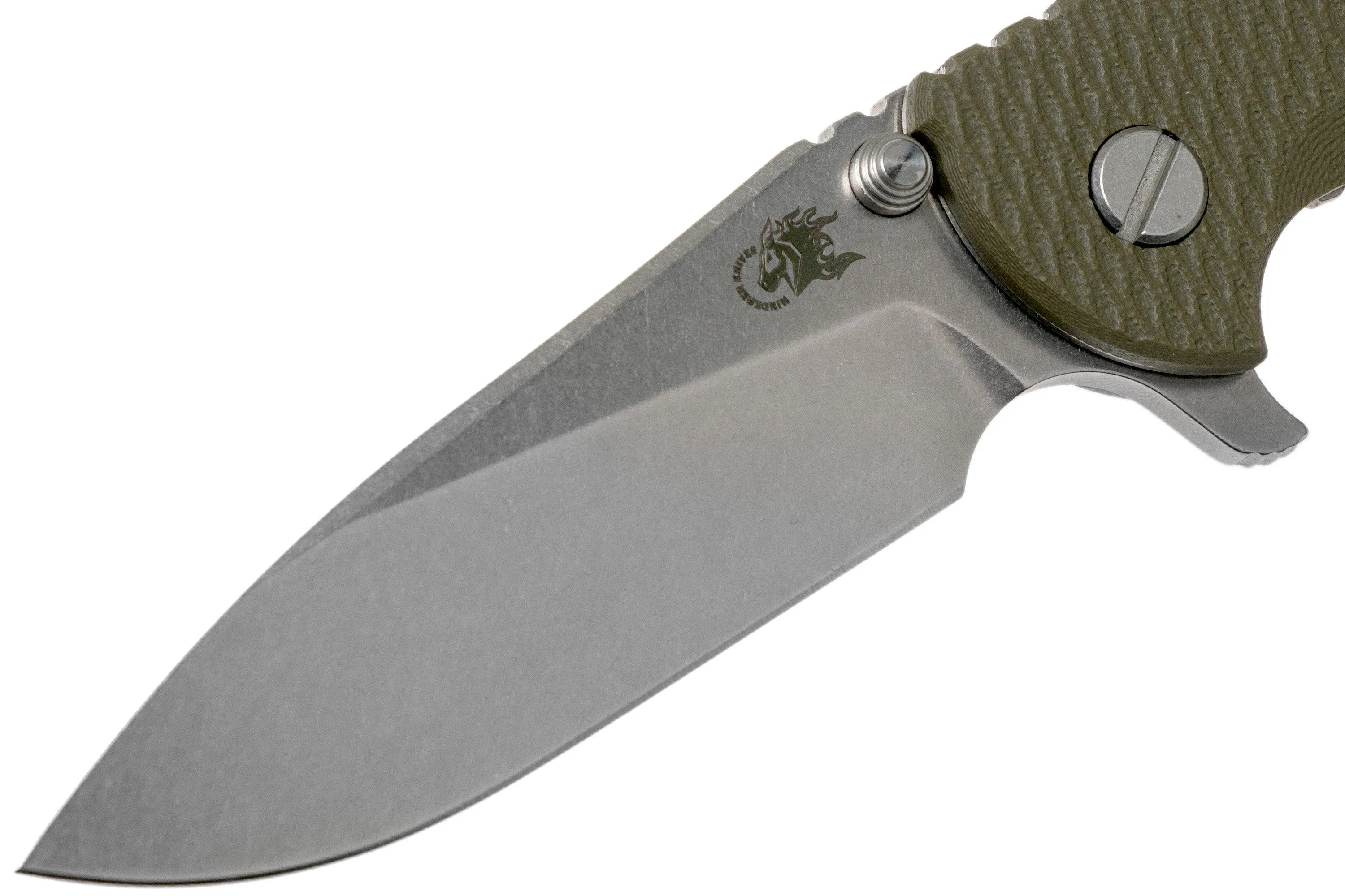 Rick Hinderer XM18 3,5” 20CV Slicer, OD Green G10 navaja