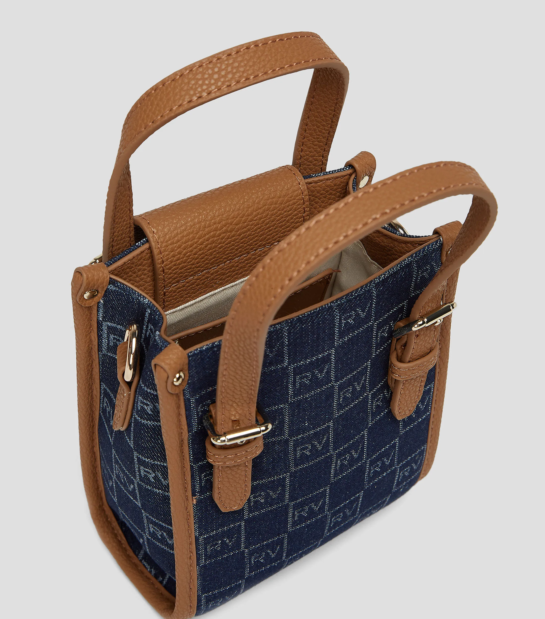 Roberto Verino Bolso crossbody monogram Mujer