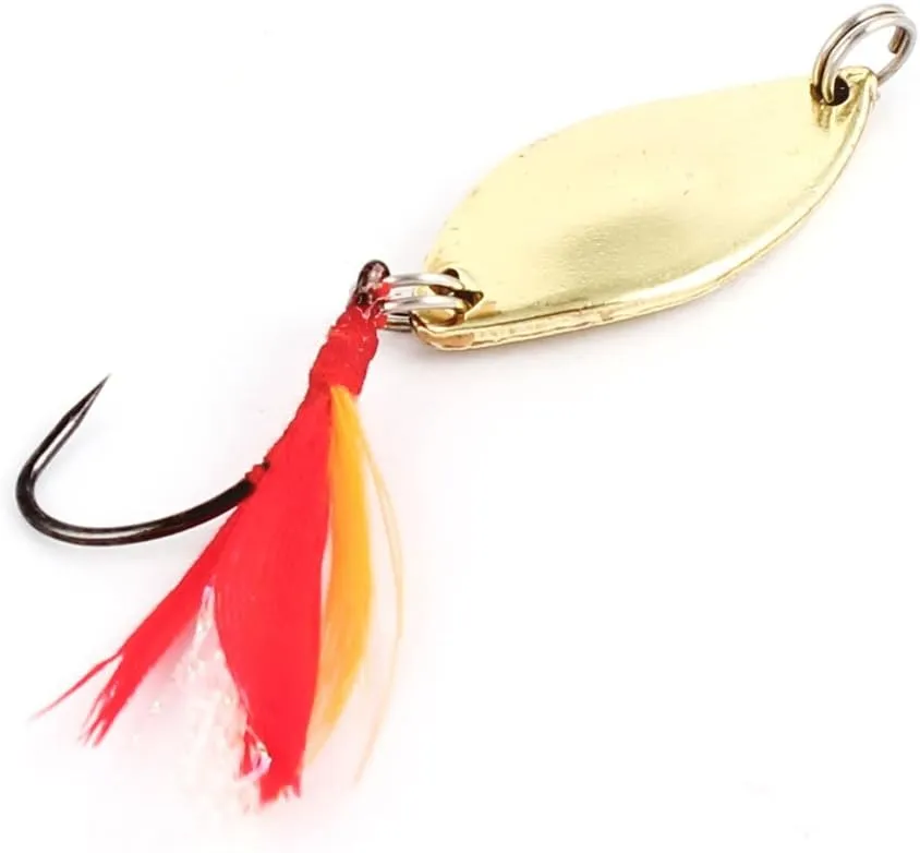Ruilogod Metal al aire libre trolling peces peces pesca pesca tono oro tono