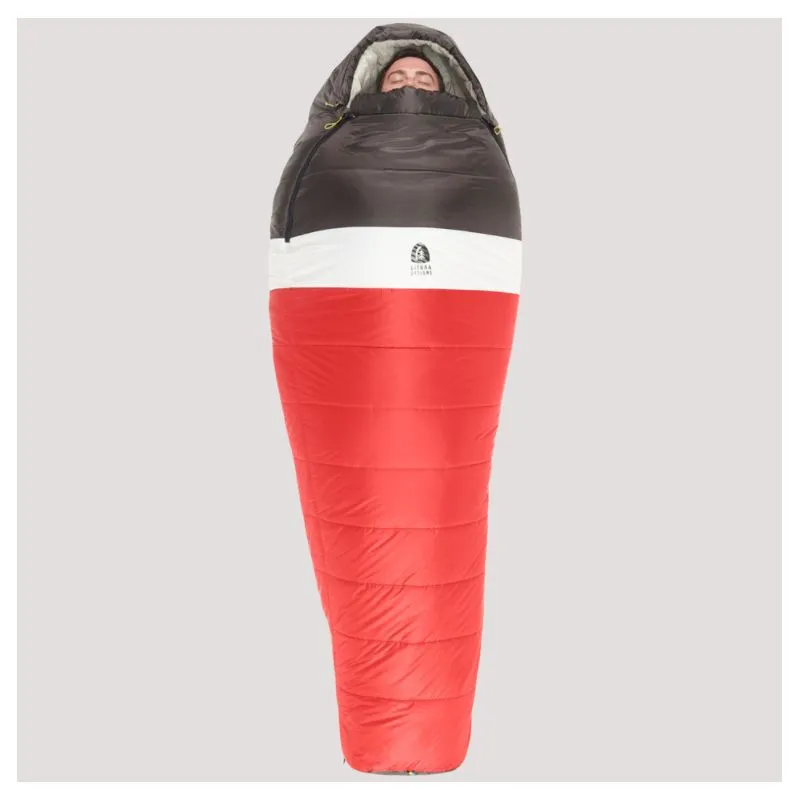 Saco de dormir Synthesis 20 Deg Reg Sierra Designs (Rojo)