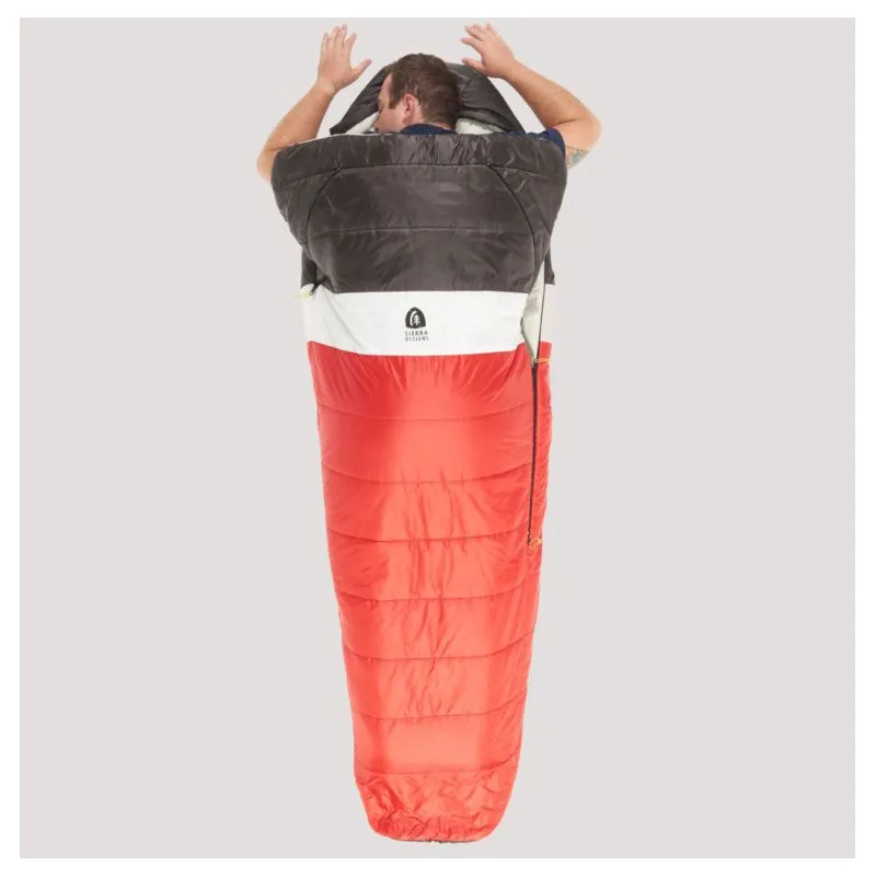 Saco de dormir Synthesis 20 Deg Reg Sierra Designs (Rojo)