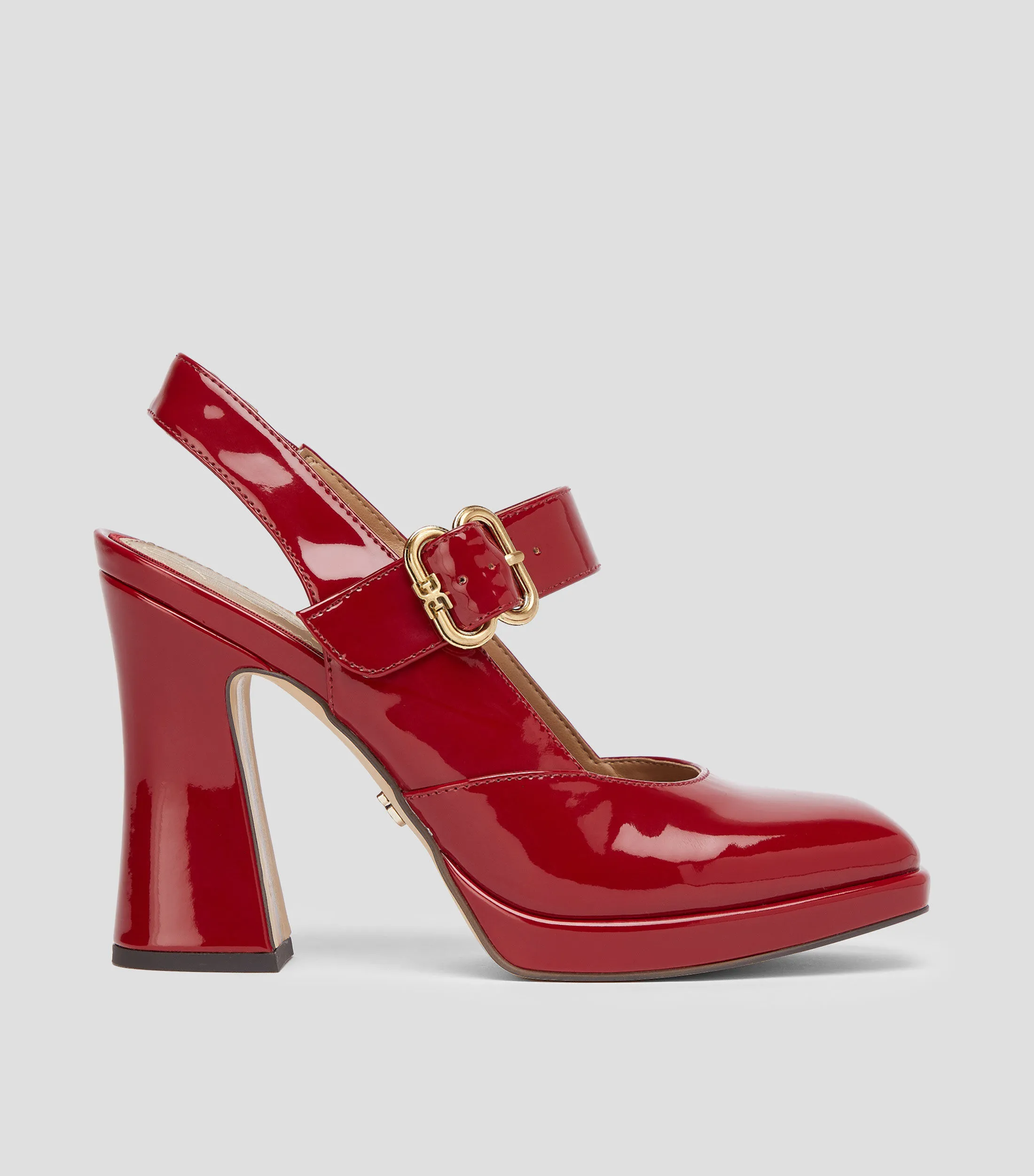 Sam Edelman Zapatillas Slingback con tacón alto y ancho Mujer