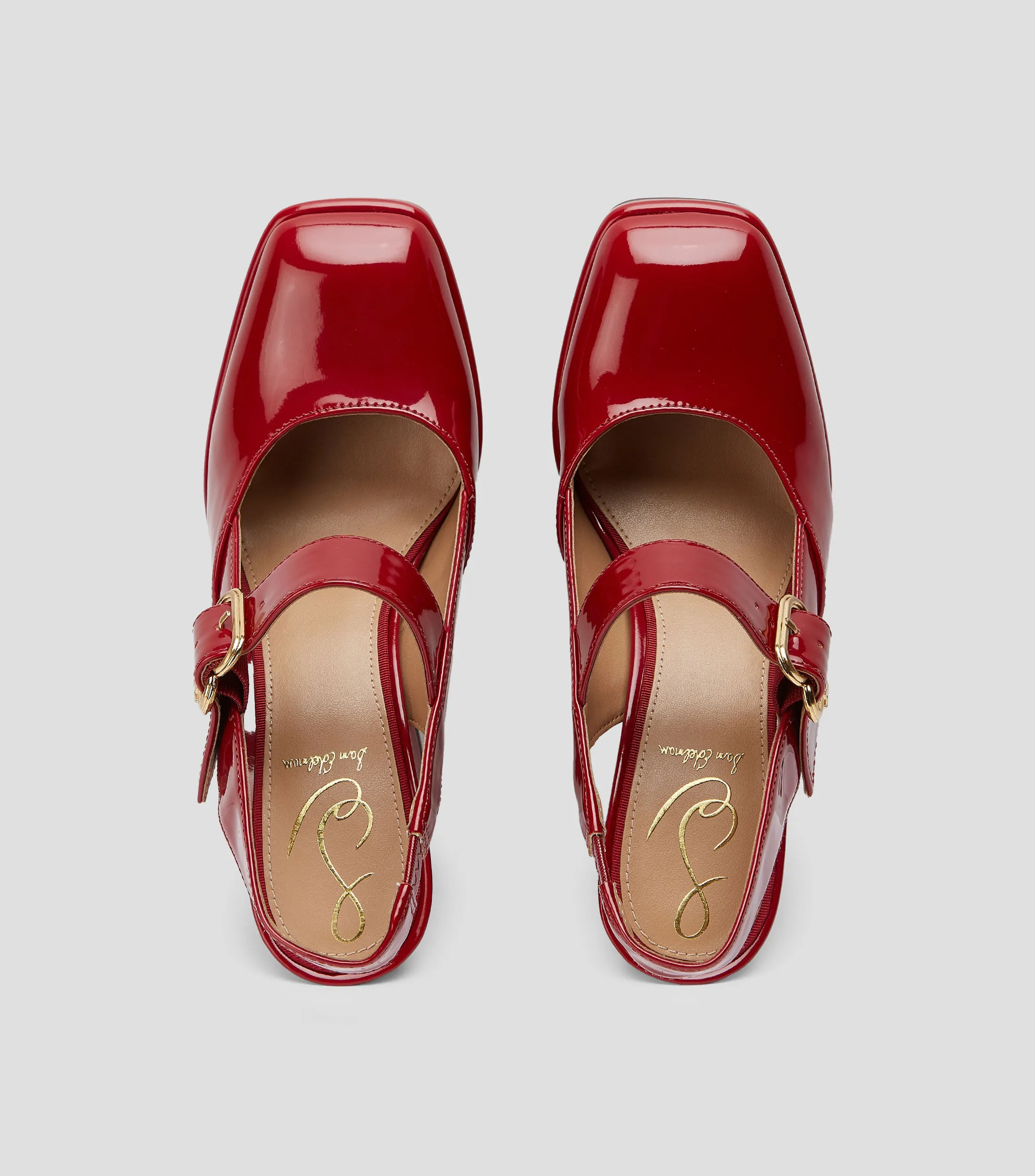 Sam Edelman Zapatillas Slingback con tacón alto y ancho Mujer