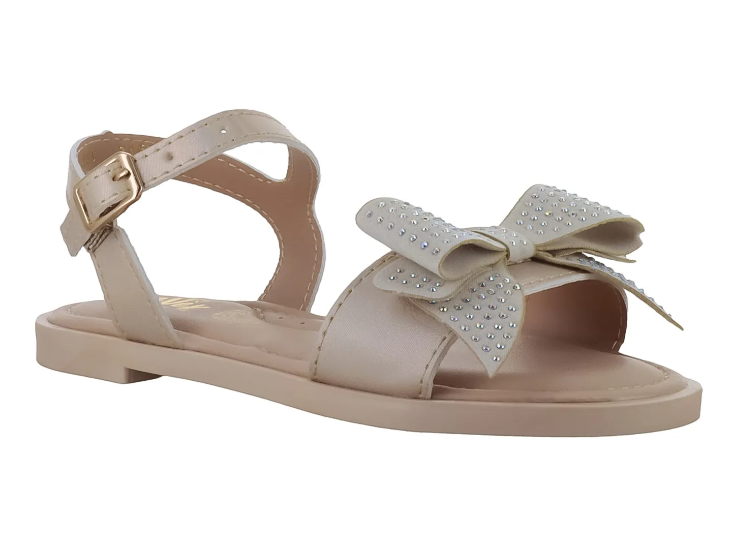 Sandalias 4ever Alina Platina Para Niña