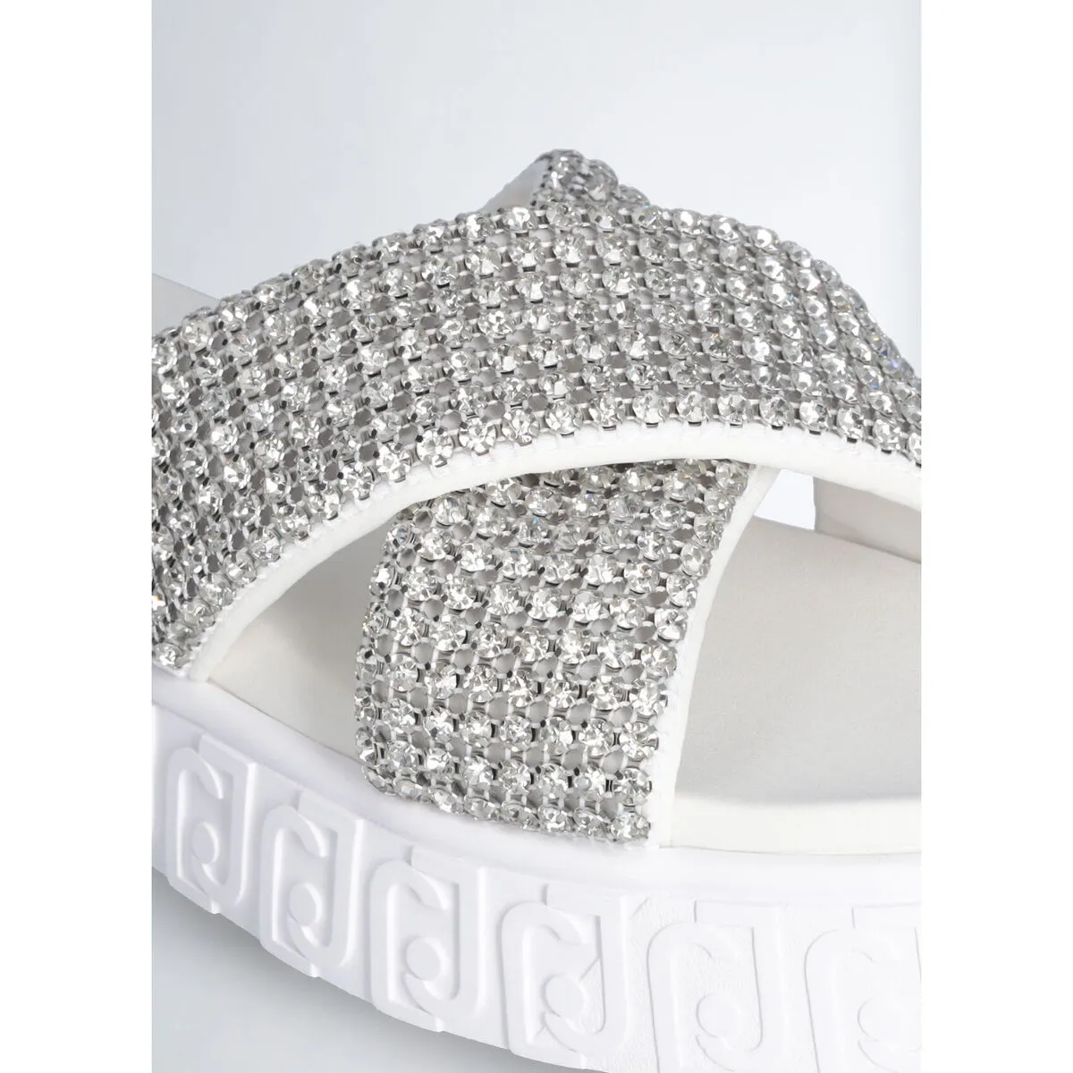 Sandalias con pedrería