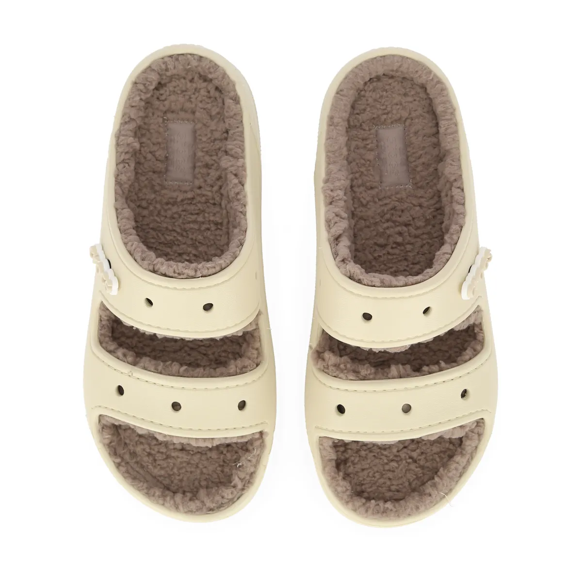 Sandalias Crocs Cozzzy Unisex con Corderito
