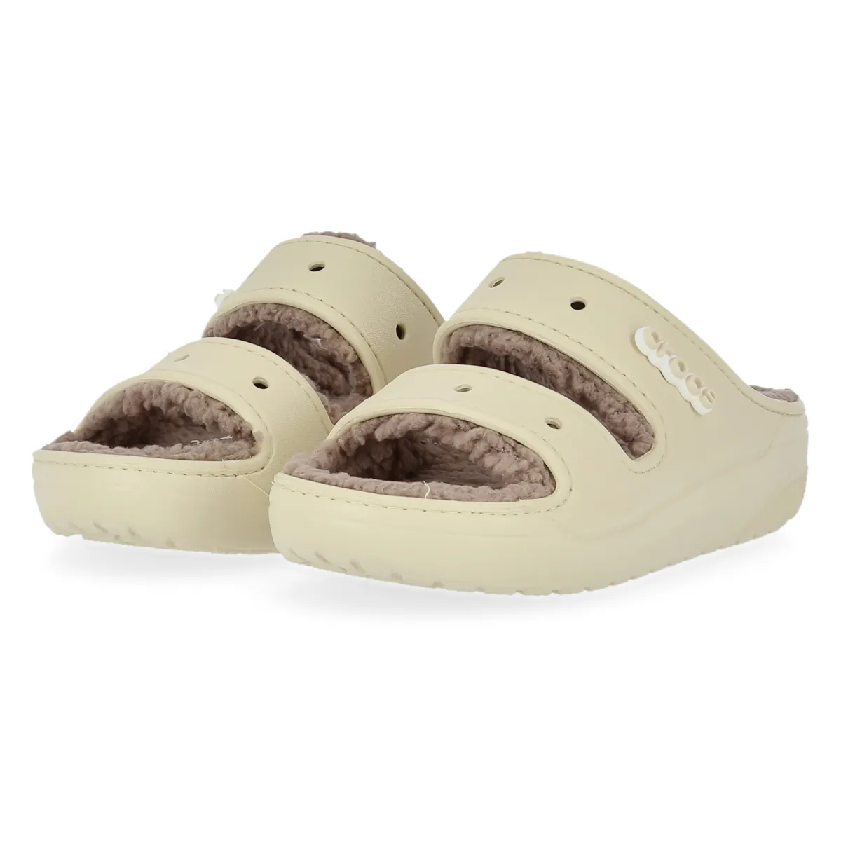 Sandalias Crocs Cozzzy Unisex con Corderito