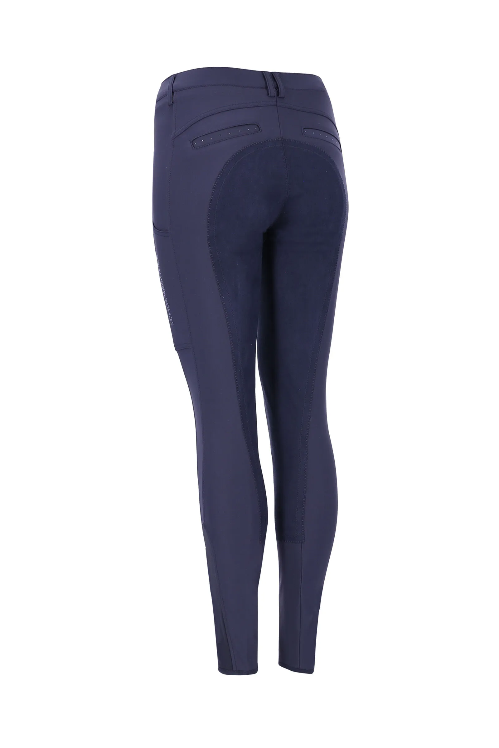Schockemöhle Pantalones de Montar con Asiento Completo para Mujer Celine