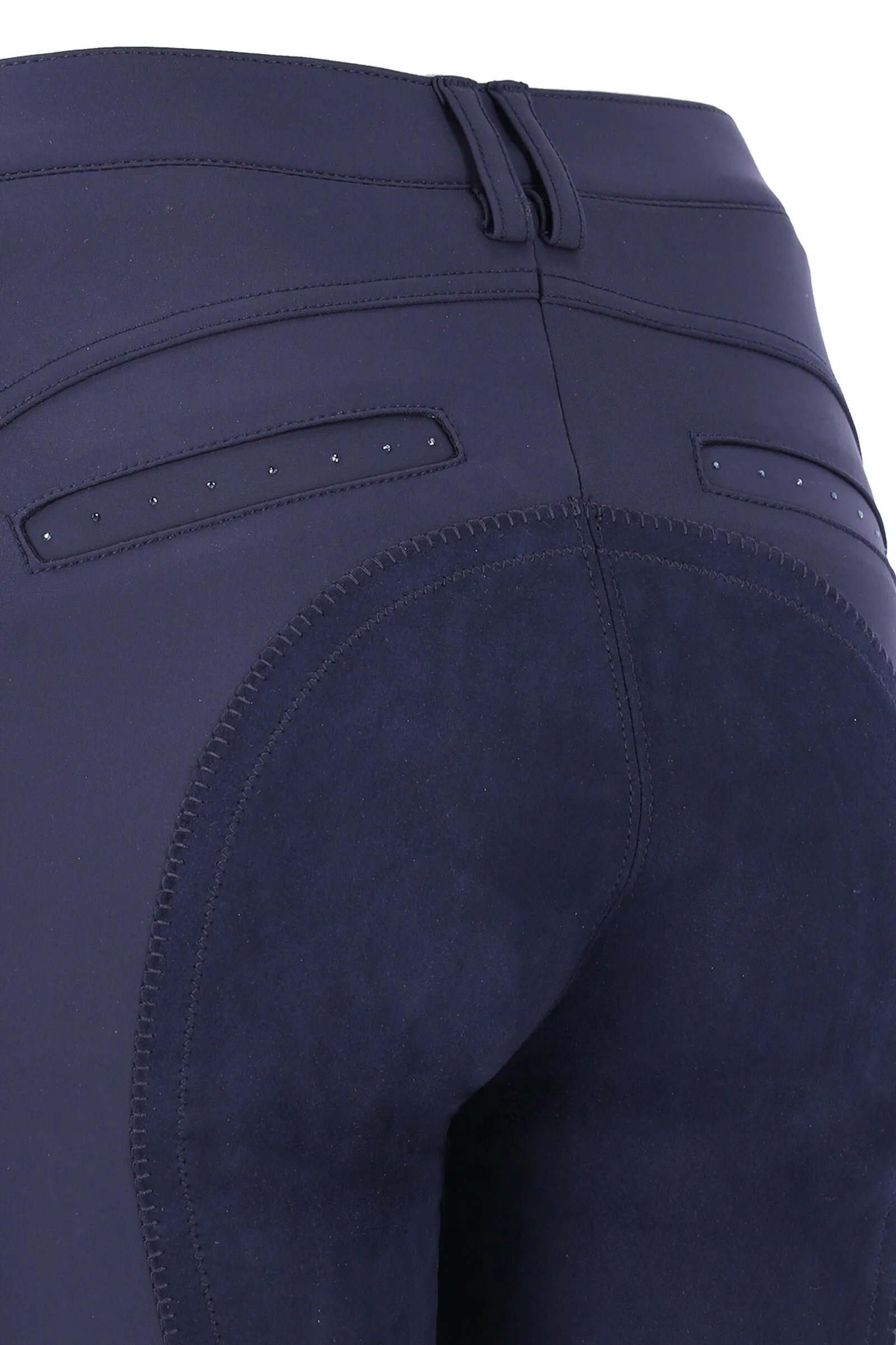 Schockemöhle Pantalones de Montar con Asiento Completo para Mujer Celine