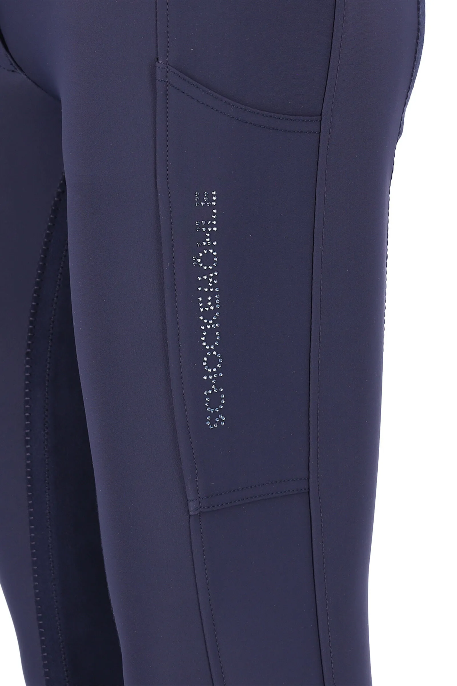 Schockemöhle Pantalones de Montar con Asiento Completo para Mujer Celine