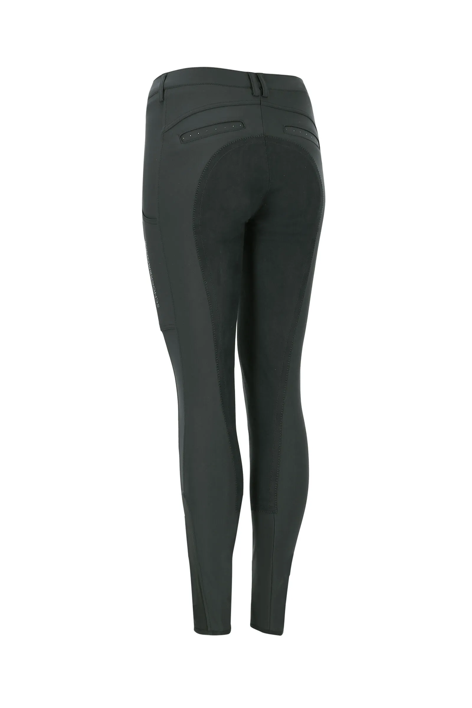 Schockemöhle Pantalones de Montar con Asiento Completo para Mujer Celine